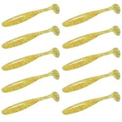 Keitech Easy Shiner 3"/7,6 cm LT#56 Chart Red Gold - 10szt.