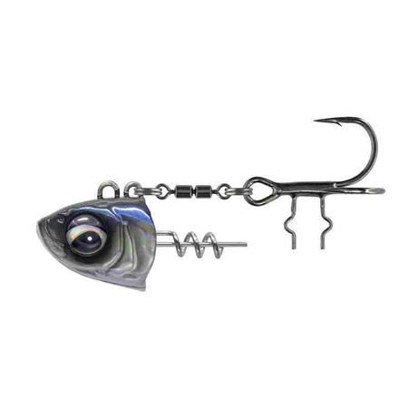Główka z wkrętką Savage Gear Monster Vertical Heads 60g | #1/0 | White Fish