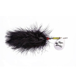 Obrotówka Mepps Giant Marabou | 40g | Srebrny / Czarny