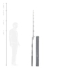 Wędka sumowa VAGNER Origin V-Static / 2.40m / 200-800g / 2sec.