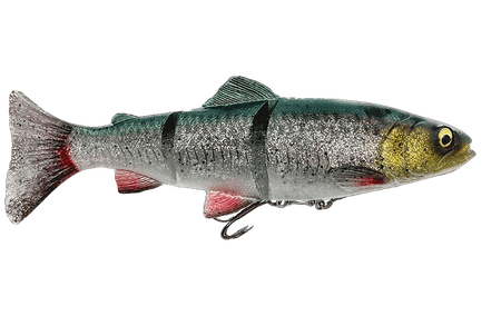 ..Savage Gear 4D Line Thru Trout 15cm S - 40g - Green Silver