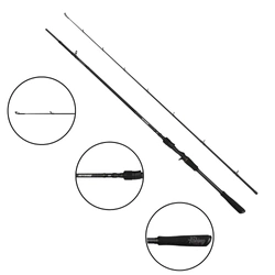 Wędka Castingowa SAVAGE GEAR SG2 Heavy Game BC 2.21m / 30-80g / 2 sec