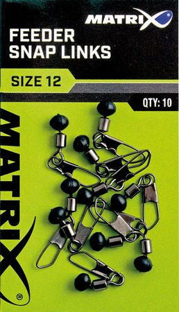 Łącznik Matrix Feeder Bead Snap Links rozm. 12