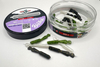 Guma Great Fish GF2 Baby Leech 3,3cm | MIX3 | bezzapachowy | 21 szt.