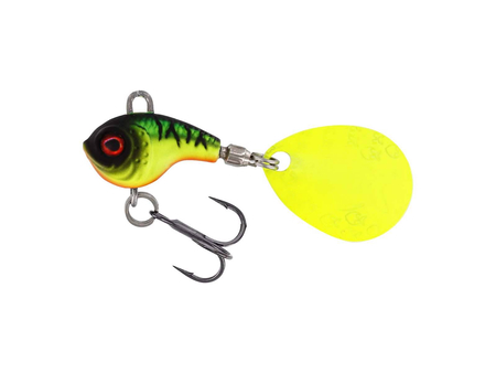 Wirujący ogonek Westin DropBite Tungsten Spin Tail Jig 7g | 1,6cm | Firetiger