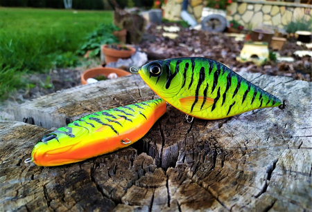 Jerk Lost Lures Ferox 10 cm - tonący - F28 - Crazy Tiger