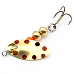 Obrotówka Bretton Axial #4 / czerwono - złota / 5g