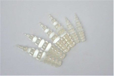 Przynęta FISHCHASER Drago Worm / 2.7cm / 10szt. / Pearl