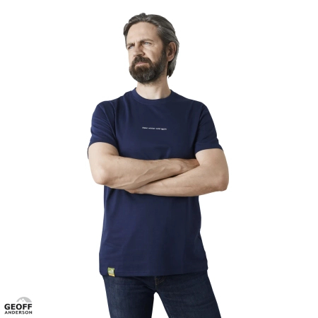 T-shirt Geoff Anderson Organic Tee | Navi Winter | L