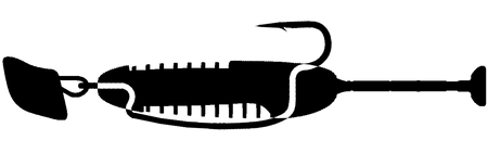 Główka Headbanger RockerHead X - 8g - 3/0 - Muddy Brown - 3 sztuki