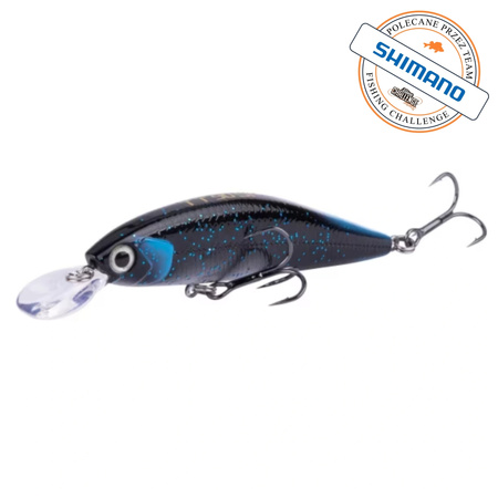 Wobler Shimano Yasei Trigger Twitch D-SP 9 cm | 11g | 1.5-3m | Black Blue