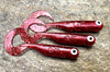 Guma Great Fish GF1 Twister 4,9cm | Glitter Red | bezzapachowy | 10 szt.
