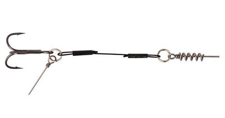 Dozbrojki Mikado Jaws- wkręt i pin do gum miękkich 13-15cm | 5cm x 24kg | 2szt.