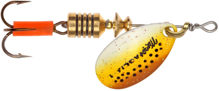 Obrotówka Mepps Aglia Micropigments #1 | 3,5g | Brown Trout