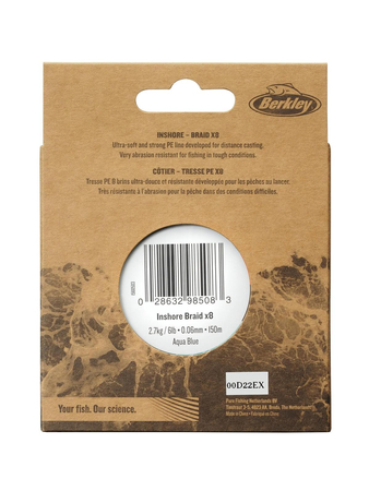 Plecionka Berkley Nautil Inshore Braid 0.12mm | 5.4kg |