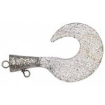 .Ogonki Abu Garcia SVZ McMio Small Spare Tail Silver Glitter | 3 szt.