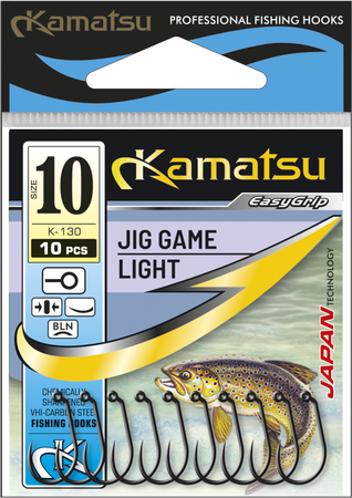 Haczyki Kamatsu Worm Jig UL K-140 - bezzadziorowe - roz. 12