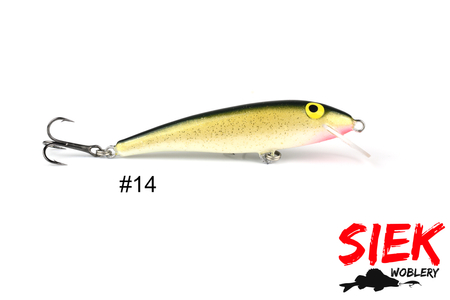 Wobler Siek Ukleja SR 8cm - pływający - 14