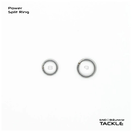 Kółka Łącznikowe VAGNER Power Split Ring / rozmiar 9 /  8szt.