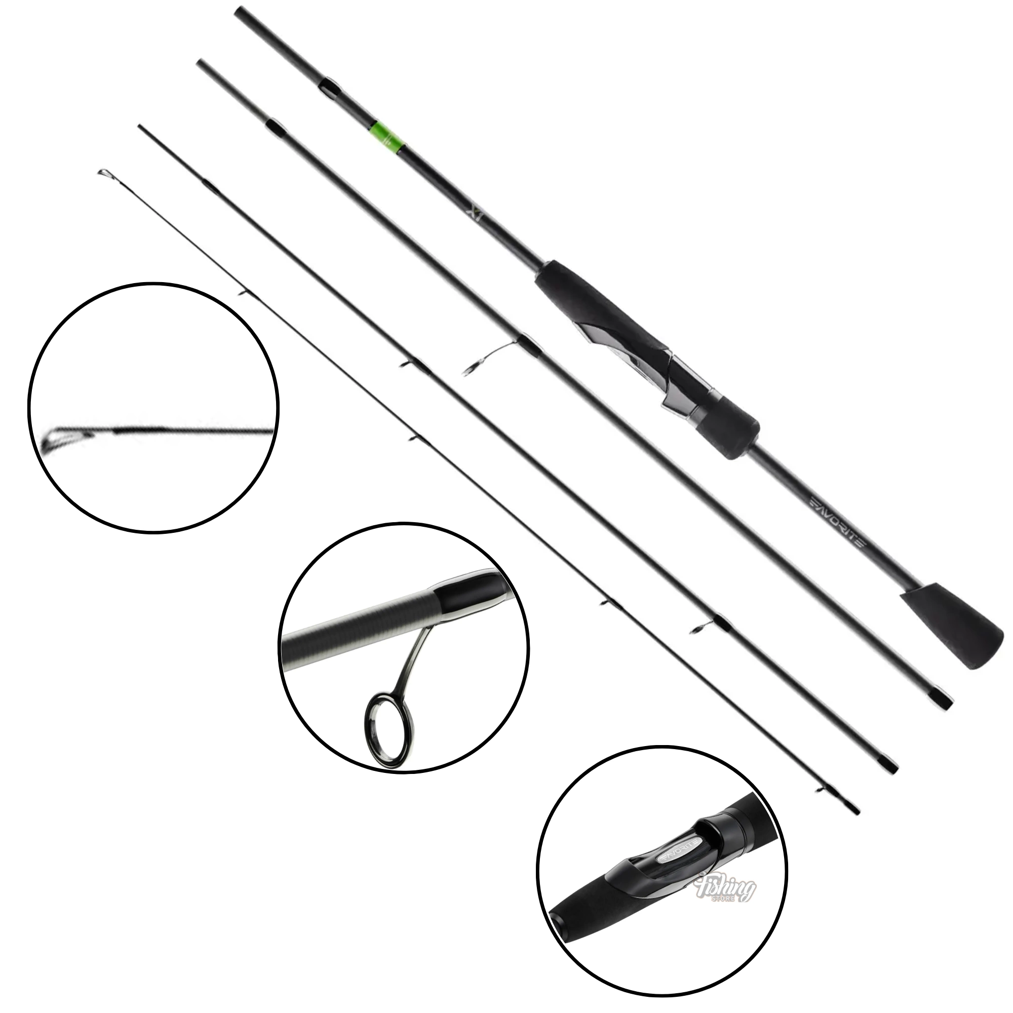 Wędka spinningowa Favorite X1 Travel X1.1-734ML 2.21m 5-18g Ex.Fast