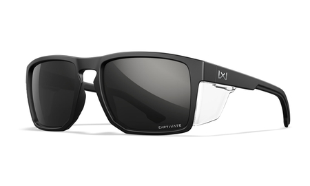 Okulary Wiley X Founder Captivate | Polarized Black Mirror | Matte Black Frame | GRATISY!!!