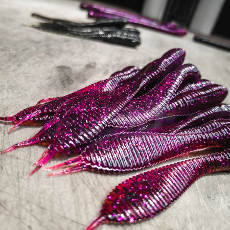 Przynęta Perch Professor F**king Leech 3,5"/9cm - #02 Purple Pepper - 5 szt.