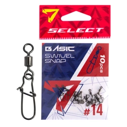 Select Agrafka  z krętlikiem Basic  Swivel Snap #14 (10 szt/opak)