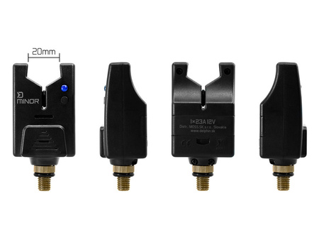 Zestaw sygnalizatorów brań z centralką DELPHIN Minor - 3+1 