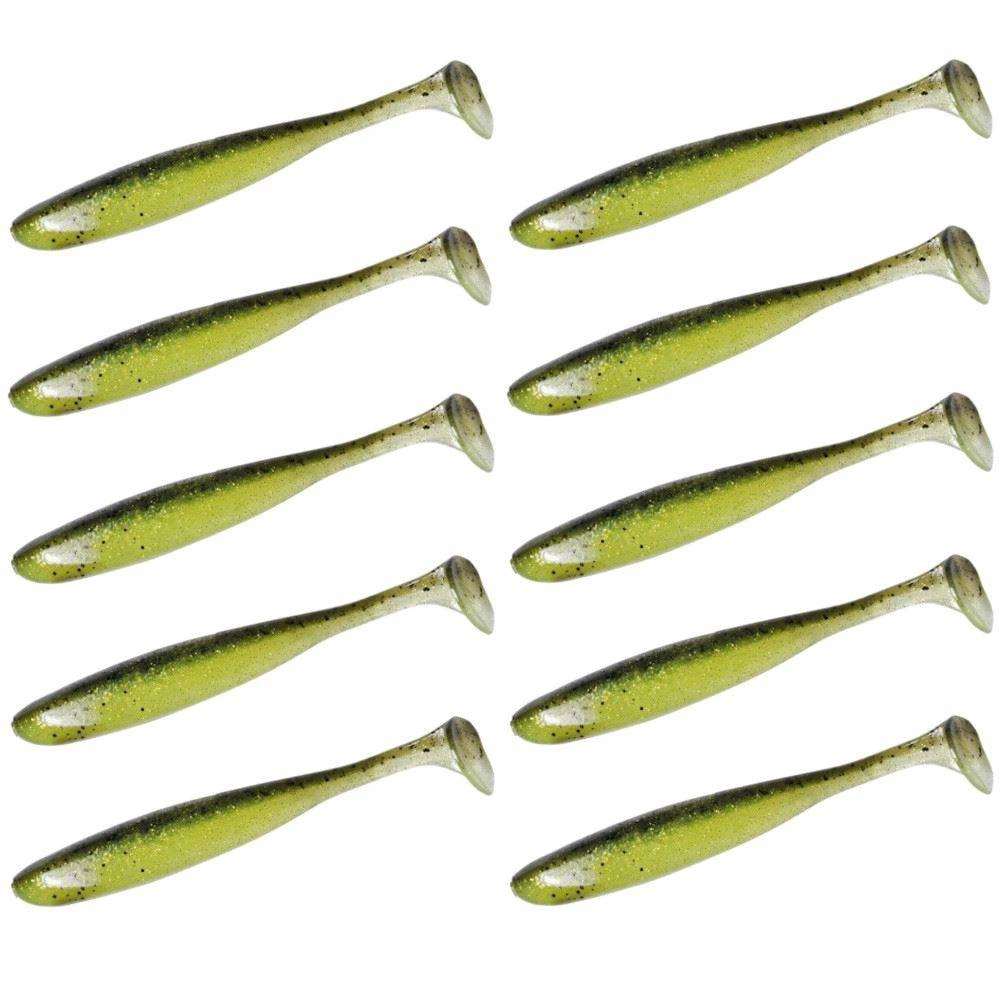 Keitech Easy Shiner 3"/7,6 cm LT#04 Watermelon Lime - 10szt.