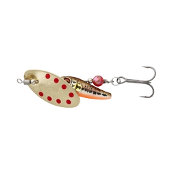 Obrotówka SAVAGE GEAR Sticklebait Spinner #2, 7.3g Minnow Gold Red