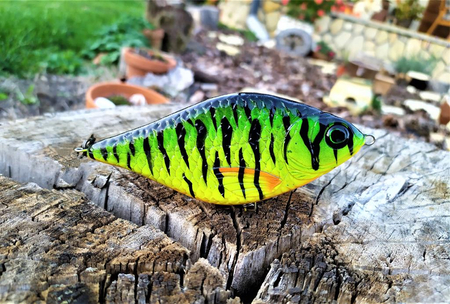 Jerk Lost Lures Ferox 10 cm - tonący - F28 - Crazy Tiger