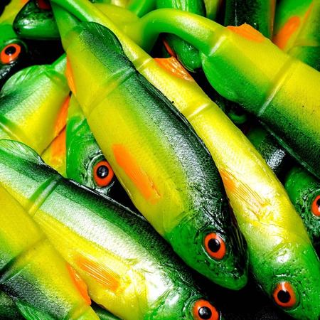 Guma Angry Lures Perch Jointed 13,5cm | GY