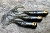 Guma Great Fish GF1 Twister 4,9cm | Black&Gold | bezzapachowy | 10 szt. | Edycja Limitowana Typ od Ryb