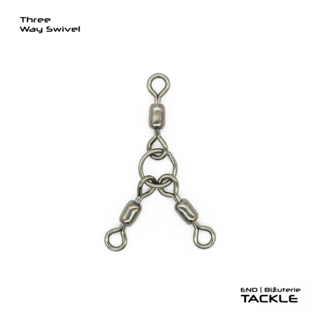 Potrójny Krętlik Sumowe VAGNER Three Way Swivel 1/0.5 - 2 szt.