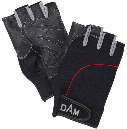 ..Rękawice DAM NEO TEC HALF FINGER L BLACK