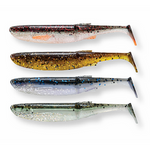 .Guma Savage Gear Craft Bleak 12cm | Clear Water Mix op 4szt