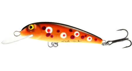 Wobler Wob-Art Strzebla 6cm | pływający | Pstrąg Miedziany