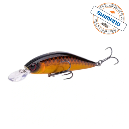 Wobler Shimano Yasei Trigger Twitch D-SP 9 cm | 11g | 1.5-3m | Orange Gold
