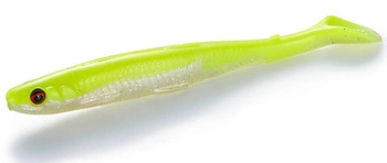 Guma SAVAGE GEAR Slender Scoop Shad 9cm 4g - Lemon Back