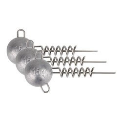 Główki MIKADO Jaws Jig with screw (z wkrętem) - 15 gr - 3 szt.