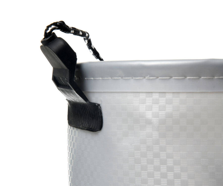 Elastyczne wiadro z liną Flagman Grey Eva Bucket Round 5L