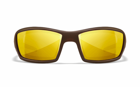 Okulary Wiley X TIDE Gold Mirror Matte Hickory Brown Frame