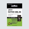 Haczyki bezzadziorowe BKK Native-12BL SS | #6 | 5 szt.