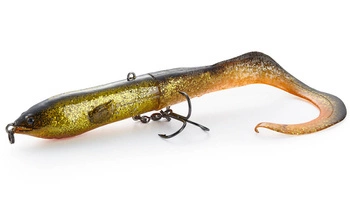 Przynęta Savage Gear 3D Hard Eel 2+1 17cm | SS | Black Gold