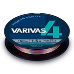 Plecionka Varivas4 PE #1.5 | 25lb | multicolor | 150m