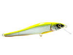 Wobler Kornel Słaby Jelcyk Sandaczowy - 10,5cm - 11g - Seledyn-Pomarańcz - pływający