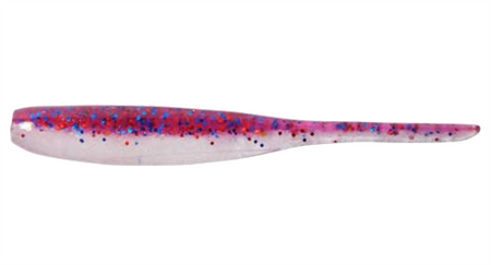 Guma Keitech Shad Impact 3" | 7,6cm | LT#34 Cosmos/Pearl Belly | 10 szt.