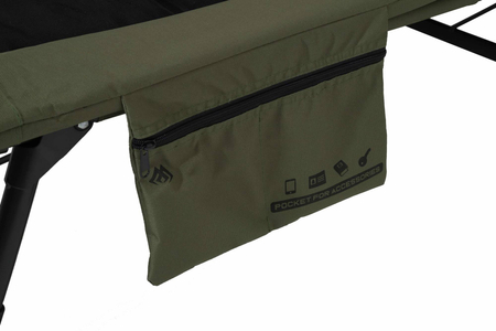 Łóżko Mikado Basic Bedchair 8 legs + śpiwór Mikado Territory 4 Season