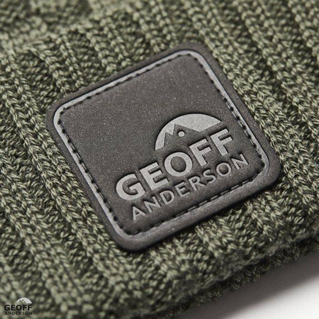 .Czapka GEOFF ANDERSON - WizWool Ulf Green