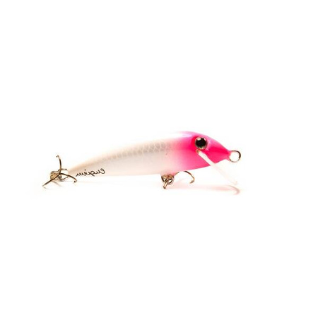 Wobler Engima Baits Pstrągowy 6cm | Pink Head UV | pływający